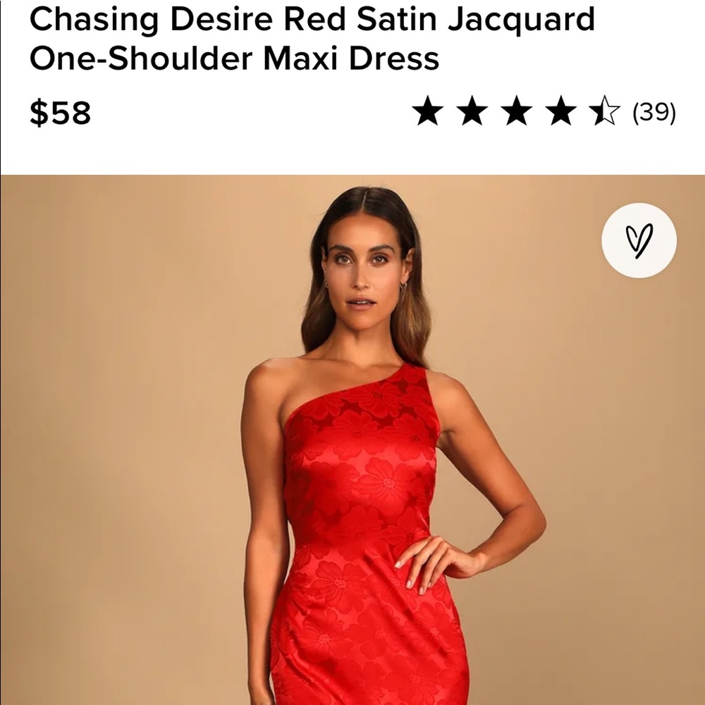 One-shoulder Maxi Dress